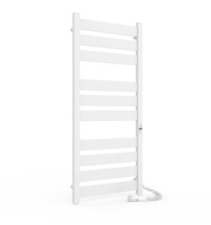 Электрический полотенцесушитель Laris Зебра Гефест Премиум ЧК10 500 х 1200 Э подкл. справа фото