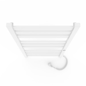 Электрический полотенцесушитель Laris Зебра Атлант Премиум ЧК14 500 х 1200 Э подкл. справа фото