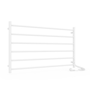 Электрический полотенцесушитель Laris Зебра Горизонт ЧК6 1000 х 600 Э (подкл. справа) R3 фото