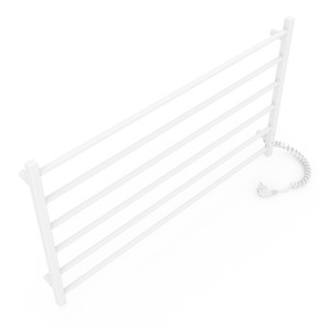 Электрический полотенцесушитель Laris Зебра Лавина ЧК10 500 х 900 Э (подкл. слева) фото