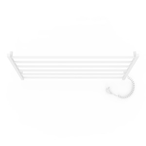 Электрический полотенцесушитель Laris Зебра Лавина ЧК10 500 х 900 Э (подкл. слева) фото