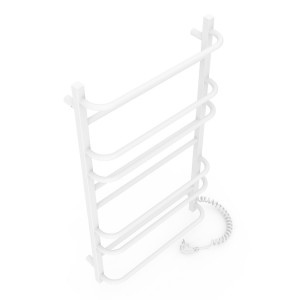 Электрический полотенцесушитель Laris Зебра Комфорт ЧК10 500 х 900 Э (подкл. справа) R3 фото