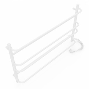 Электрический полотенцесушитель Laris Зебра Атлант ЧКЧ8 500 х 900 Э (подкл. слева) R3 фото