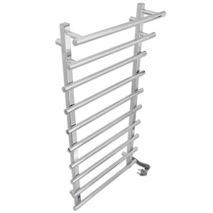 Электрический полотенцесушитель Laris Зебра Альфа ЧКЧ12 350 х 900 Э (подкл. слева) R3 фото