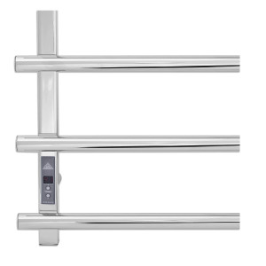 Электрический полотенцесушитель Laris Зебра Альфа ЧКЧ12 350 х 900 Э (подкл. слева) R3 фото