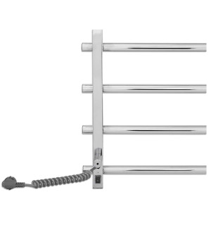 Электрический полотенцесушитель Laris Зебра Альфа ЧКЧ12 350 х 900 Э (подкл. слева) R3 фото