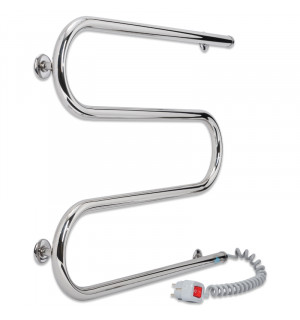 Электрический полотенцесушитель Laris Змеевик 25 РС3 600 х 500 Э (подкл. справа) фото