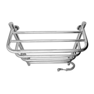 Электрический полотенцесушитель Laris Стандарт П5 500 х 660 с полкой Э (подкл. справа) фото