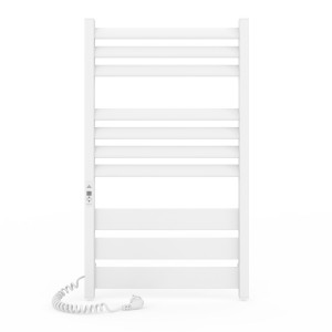 Электрический полотенцесушитель Laris Зебра Лавина ЧК10 500 х 900 Э (подкл. слева) фото