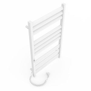 Электрический полотенцесушитель Laris Зебра Лавина ЧК10 500 х 900 Э (подкл. слева) фото