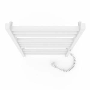 Электрический полотенцесушитель Laris Зебра Лавина ЧК10 500 х 900 Э (подкл. справа) фото