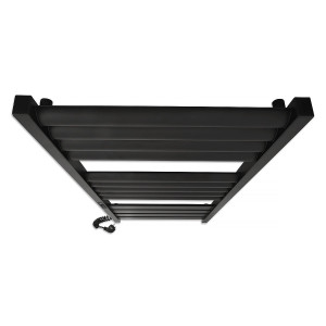 Электрический полотенцесушитель Laris Зебра Лавина ЧКЧ13 500 х 1200 Э (подкл. слева) фото