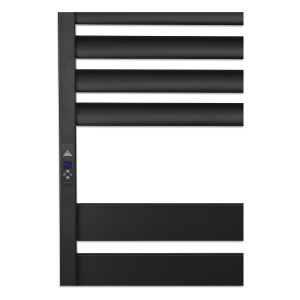 Электрический полотенцесушитель Laris Зебра Лавина ЧКЧ13 500 х 1200 Э (подкл. слева) фото