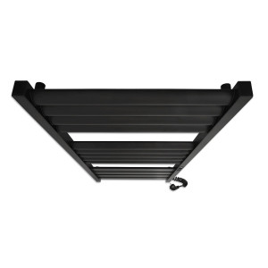 Электрический полотенцесушитель Laris Зебра Лавина ЧКЧ13 500 х 1200 Э (подкл. справа) фото