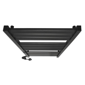 Электрический полотенцесушитель Laris Зебра Лавина ЧК10 500 х 900 Э (подкл. справа) фото