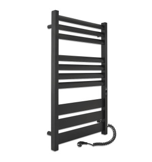 Электрический полотенцесушитель Laris Зебра Лавина ЧКЧ10 500 х 900 Э (подкл. справа) фото