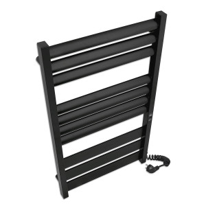 Электрический полотенцесушитель Laris Зебра Альфа ЧКЧ6 400 х 600 Э (подкл. справа) R3 фото