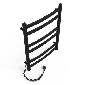 Электрический полотенцесушитель Laris Зебра Атлант ЧКЧ6 500 х 700 Э (подкл. слева) R3 фото