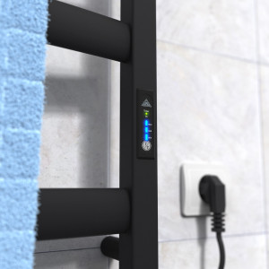 Электрический полотенцесушитель Laris Змеевик 25 РС3 600 х 500 Э (подкл. справа) фото