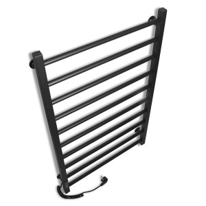 Электрический полотенцесушитель Laris Зебра Альфа ЧКЧ10 500 х 900 Э (подкл. слева) R3 фото