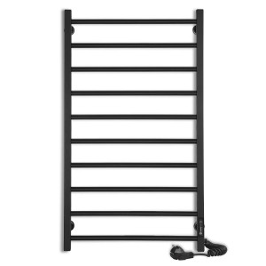 Электрический полотенцесушитель Laris Зебра Комфорт ЧКЧ6 500 х 600 Э (подкл. слева) R3 фото