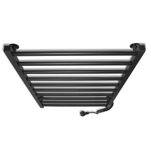 Электрический полотенцесушитель Laris Зебра Комфорт ЧКЧ6 500 х 600 Э (подкл. слева) R3 фото