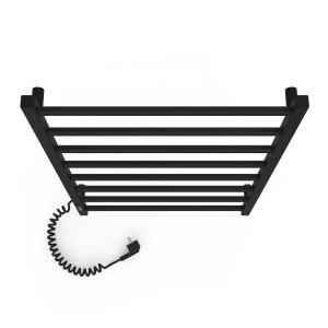 Электрический полотенцесушитель Laris Зебра Альфа ЧКЧ8 500 х 800 Э (подкл. слева) R3 фото