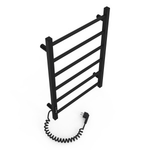 Электрический полотенцесушитель Laris Зебра Комфорт ЧК10 500 х 900 Э (подкл. справа) R3 фото