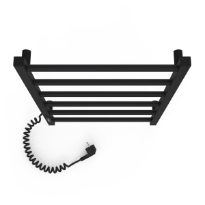 Электрический полотенцесушитель Laris Зебра Альфа ЧКЧ6 400 х 600 Э (подкл. слева) R3 фото