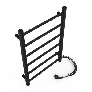 Электрический полотенцесушитель Laris Зебра Альфа ЧКЧ6 400 х 600 Э (подкл. справа) R3 фото