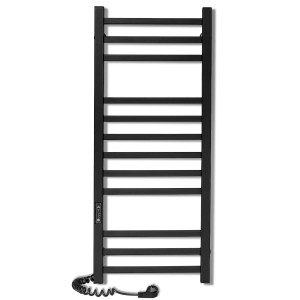 Электрический полотенцесушитель Laris Зебра Альфа ЧКЧ6 400 х 600 Э (подкл. слева) R3 фото