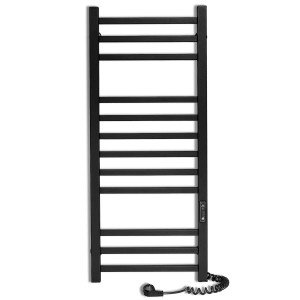 Электрический полотенцесушитель Laris Зебра Лавина ЧКЧ10 500 х 900 Э (подкл. слева) фото