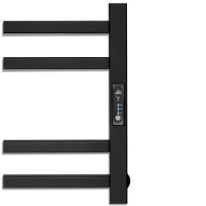 Электрический полотенцесушитель Laris Зебра Имидж ЧКЧ12 350 х 900 Э (подкл. справа) R3 фото