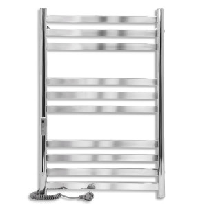 Электрический полотенцесушитель Laris Зебра Лавина ЧК13 500 х 1200 Э (подкл. справа) фото