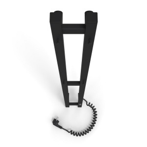 Электрический полотенцесушитель Laris Зебра Дуэт ЧКЧ3 80 х 1200 Э (подкл. справа) R3 фото