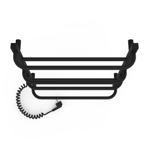 Электрический полотенцесушитель Laris Стандарт П5 500 х 660 с полкой Э (подкл. справа) фото