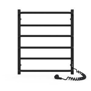 Электрический полотенцесушитель Laris Зебра Комфорт ЧКЧ6 500 х 600 Э (подкл. справа) R3 фото