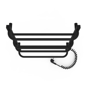 Электрический полотенцесушитель Laris Зебра Комфорт ЧКЧ6 500 х 600 Э (подкл. справа) R3 фото