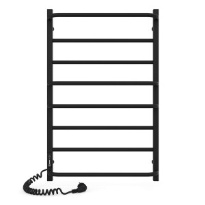 Электрический полотенцесушитель Laris Зебра Комфорт ЧКЧ8 500 х 800 Э (подкл. слева) R3 фото