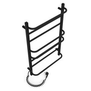 Электрический полотенцесушитель Laris Зебра Комфорт ЧКЧ8 500 х 800 Э (подкл. слева) R3 фото