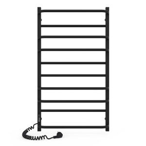 Электрический полотенцесушитель Laris Зебра Комфорт ЧКЧ10 500 х 900 Э (подкл. слева) R3 фото