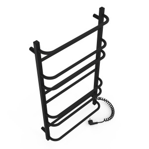 Электрический полотенцесушитель Laris Зебра Атлант ЧКЧ8 500 х 900 Э (подкл. справа) R3 фото