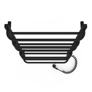 Электрический полотенцесушитель Laris Зебра Комфорт ЧКЧ10 500 х 900 Э (подкл. справа) R3 фото