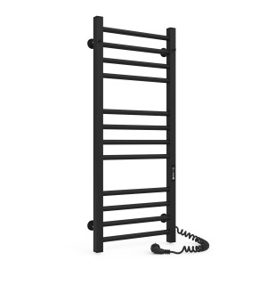 Электрический полотенцесушитель Laris Зебра Альфа ЧКЧ12 350 х 900 Э (подкл. справа) R3 фото