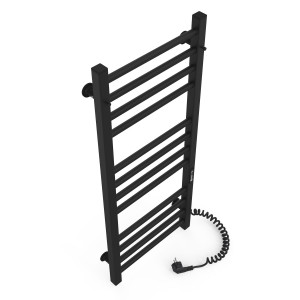 Электрический полотенцесушитель Laris Зебра Альфа ЧКЧ12 350 х 900 Э (подкл. справа) R3 фото