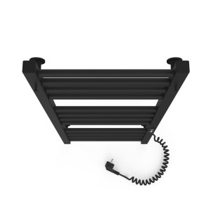 Электрический полотенцесушитель Laris Зебра Альфа ЧКЧ12 350 х 900 Э (подкл. справа) R3 фото