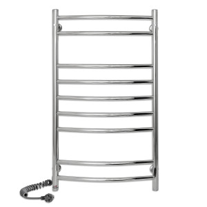 Электрический полотенцесушитель Laris Зебра Комфорт ЧК8 500 х 800 Э (подкл. справа) R3 фото