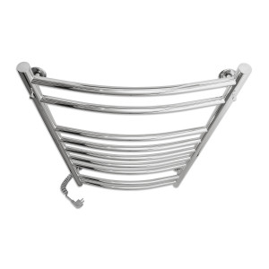 Электрический полотенцесушитель Laris Зебра Комфорт ЧК8 500 х 800 Э (подкл. справа) R3 фото