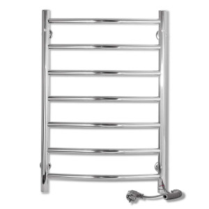 Электрический полотенцесушитель Laris Зебра Альфа ЧКЧ6 500 х 600 Э (подкл. слева) R3 фото