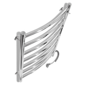 Электрический полотенцесушитель Laris Зебра Альфа ЧКЧ6 500 х 600 Э (подкл. слева) R3 фото